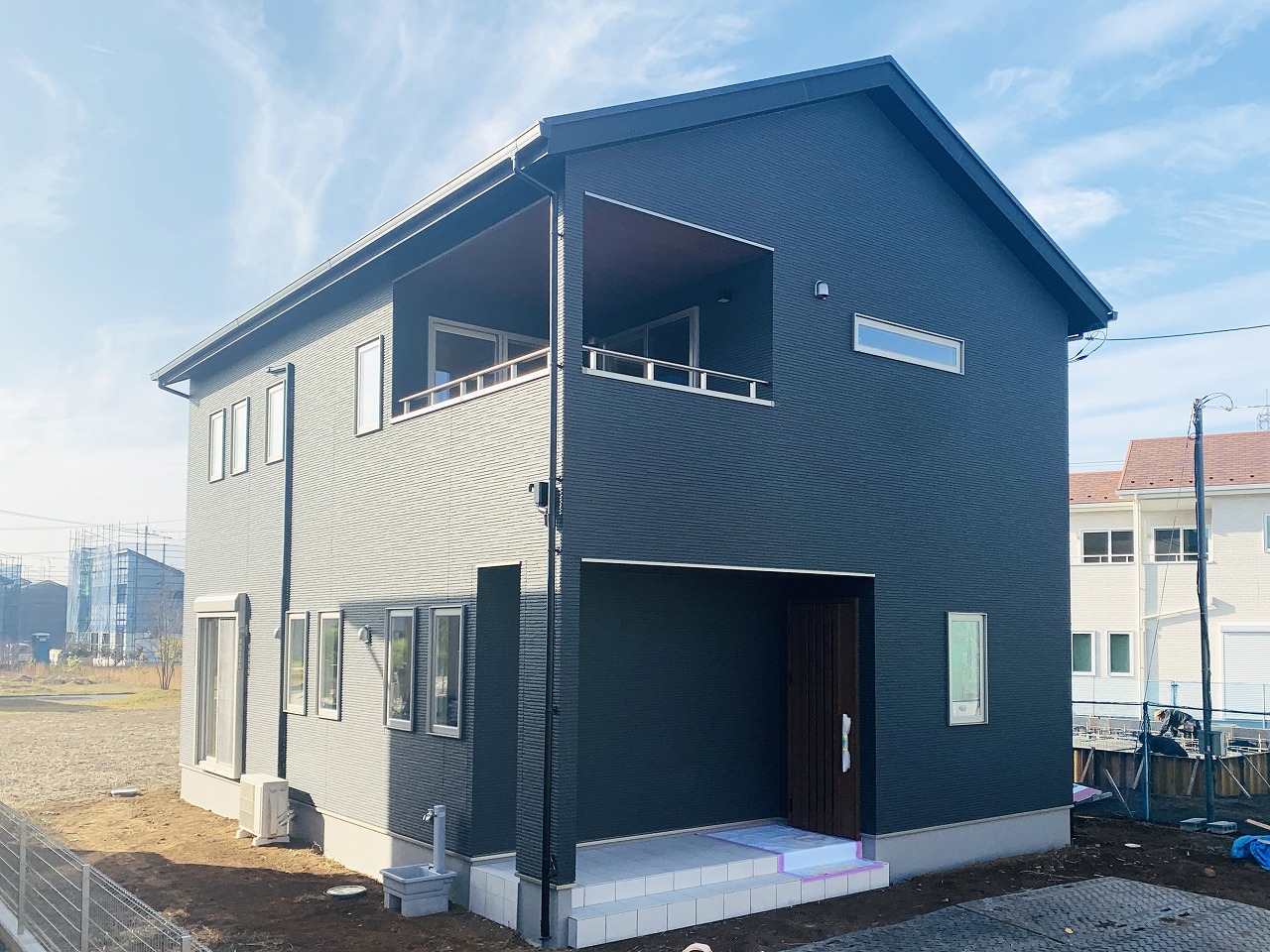 2階にLDKを設けた機能性重視の家