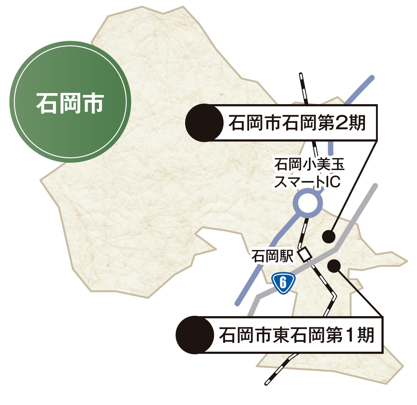 土浦市乙戸エリアマップ