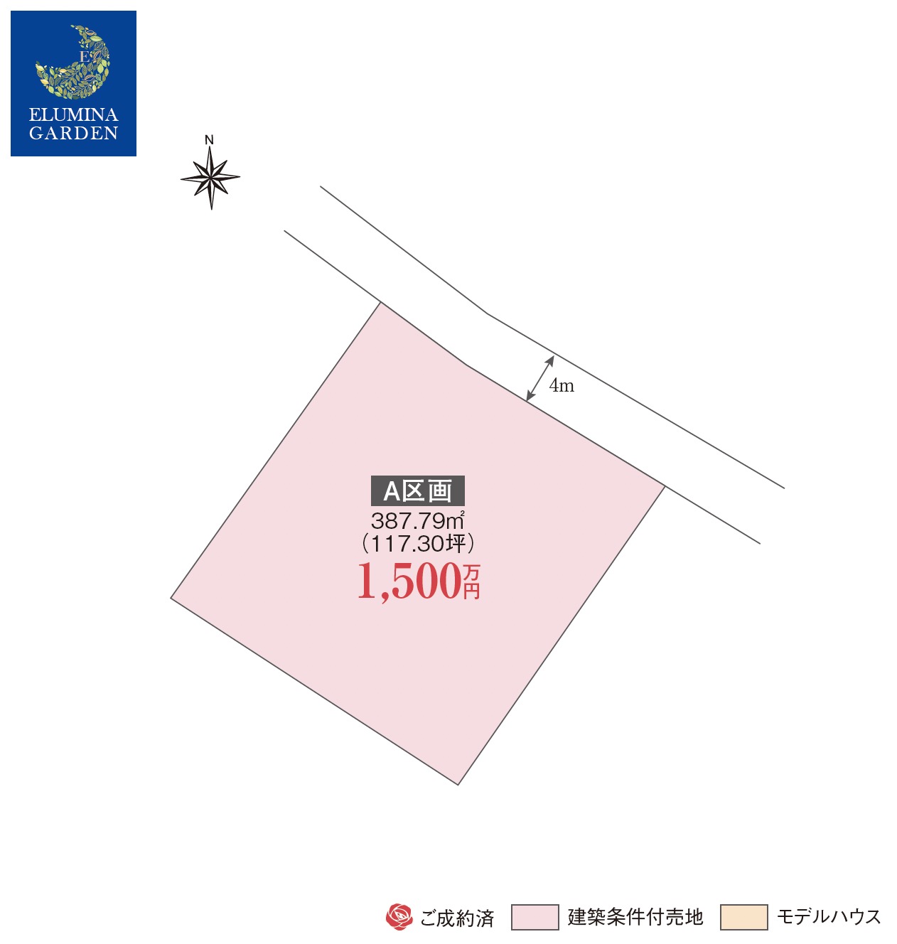 土浦市真鍋6丁目（全1区画）区画図・販売状況