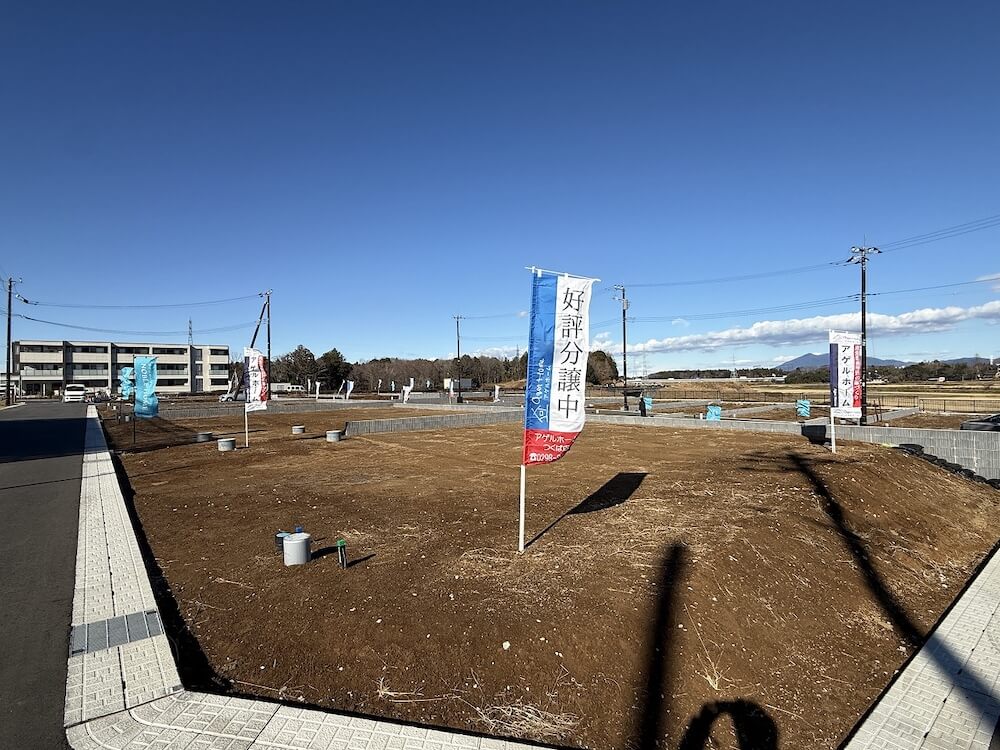 つくば市島名陣場JV第8期（全6区画）02