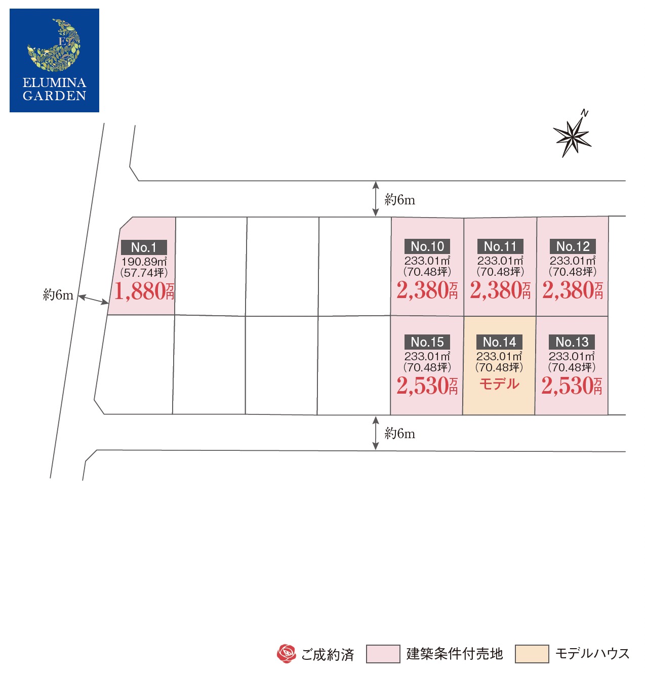 つくば市上河原崎第15期【万博公園西】（全7区画）