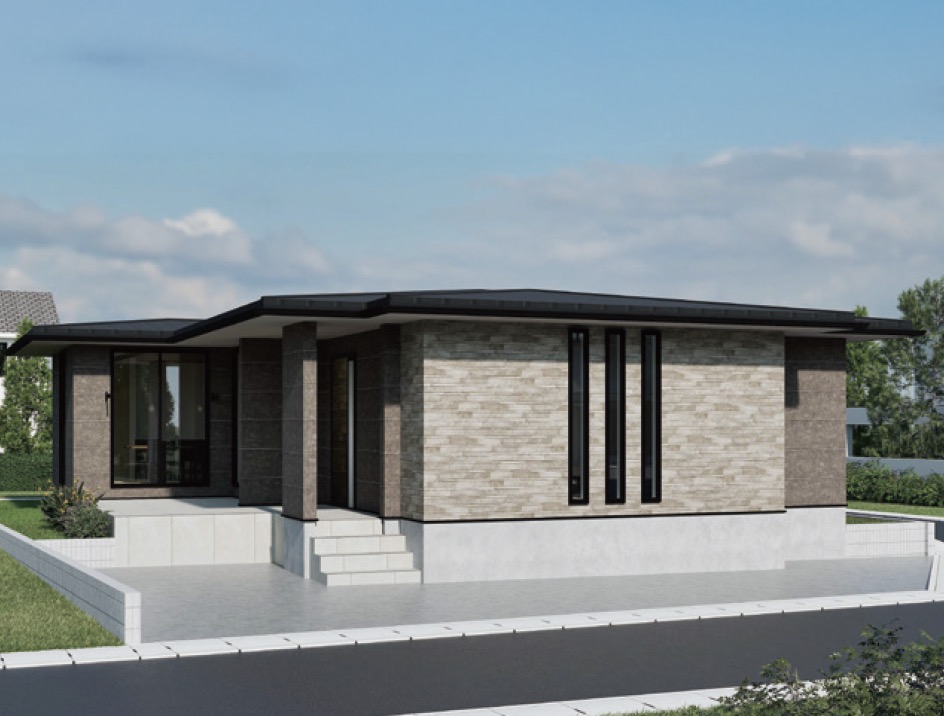 つくばみらい市絹の台第4期No.A_平屋