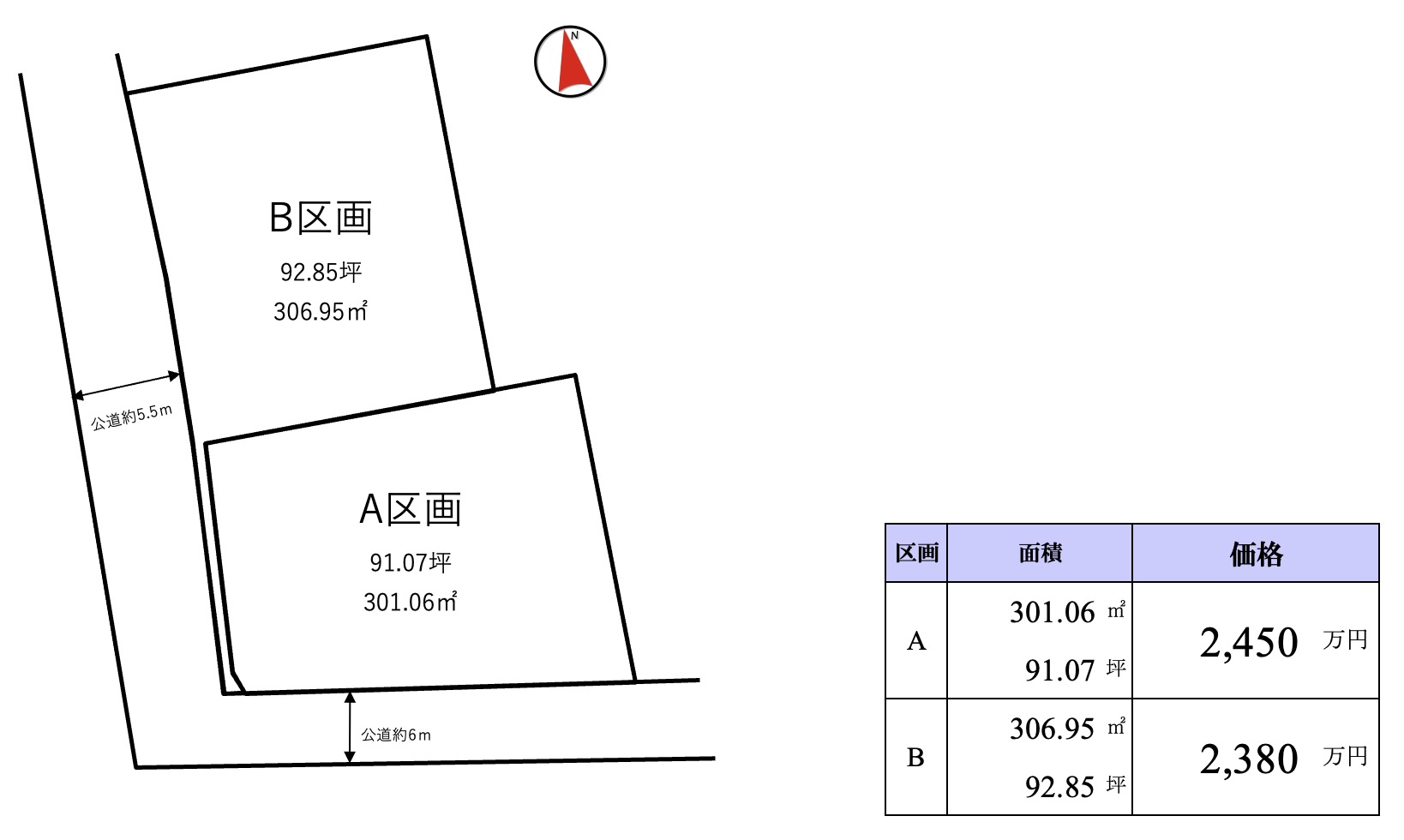 つくば市上河原崎第19期（全2区画）区画図・販売状況